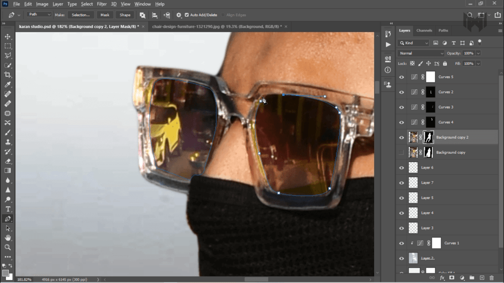Studio Photo editing In Photoshop Tutorial Screenshot 121