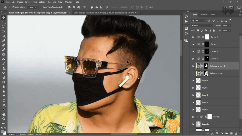 Studio Photo editing In Photoshop Tutorial Screenshot 122