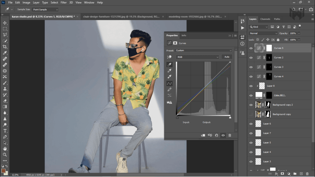 Studio Photo editing In Photoshop Tutorial studio photo editing