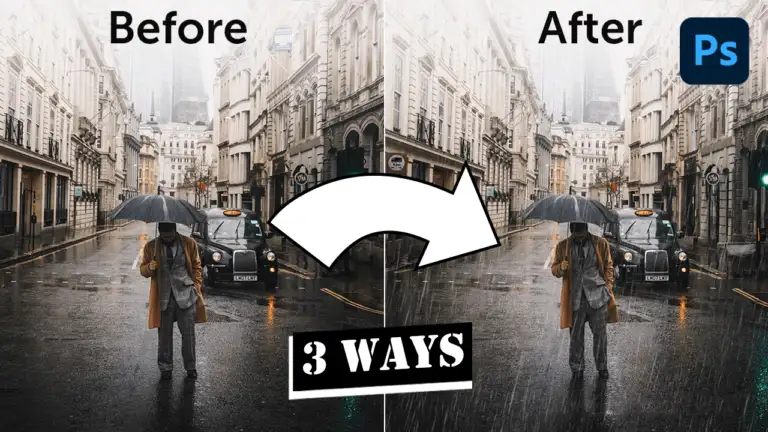 3 Ways To Add Rain Effect In